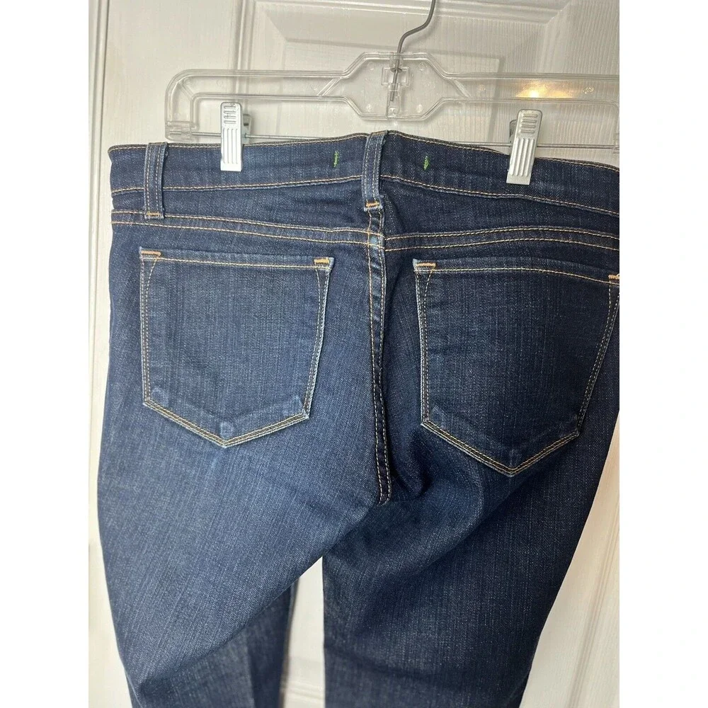 J Brand Pencil Leg skinny dark wash denim jeans blue cotton blend 28 women's